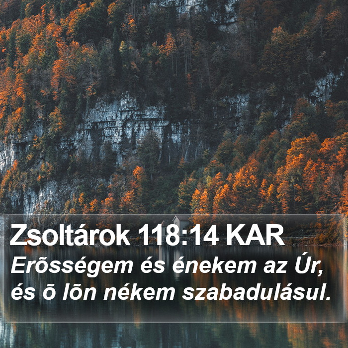 Zsoltárok 118:14 KAR Bible Study