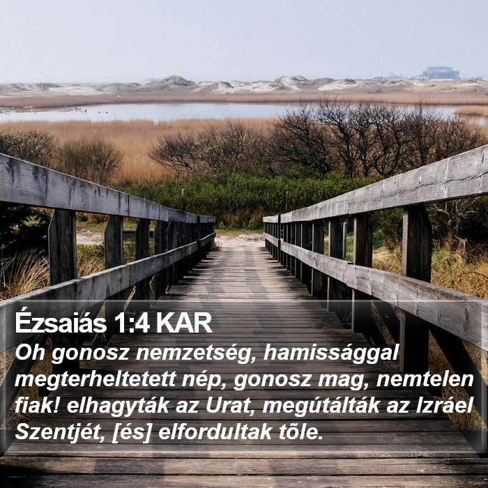 Ézsaiás 1:4 KAR Bible Study