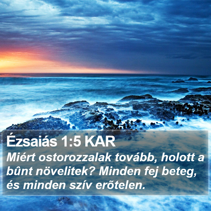 Ézsaiás 1:5 KAR Bible Study