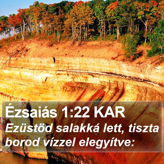 Ézsaiás 1:22 KAR Bible Study