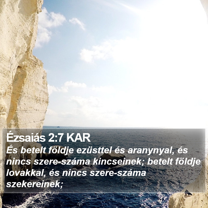 Ézsaiás 2:7 KAR Bible Study