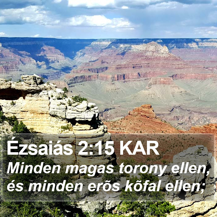 Ézsaiás 2:15 KAR Bible Study