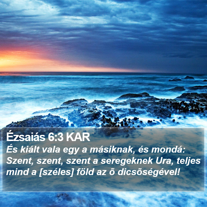 Ézsaiás 6:3 KAR Bible Study