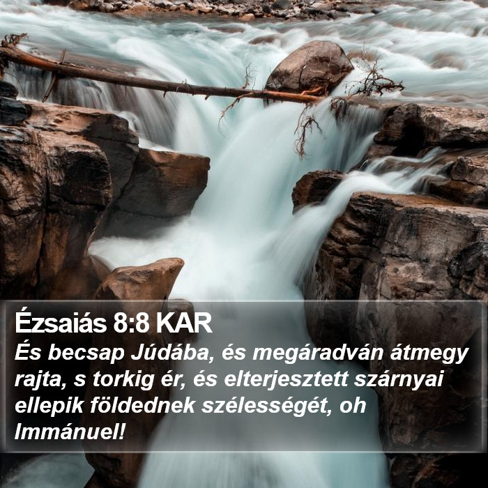 Ézsaiás 8:8 KAR Bible Study