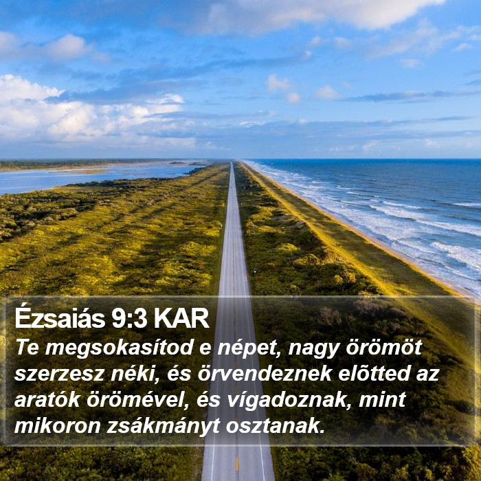 Ézsaiás 9:3 KAR Bible Study