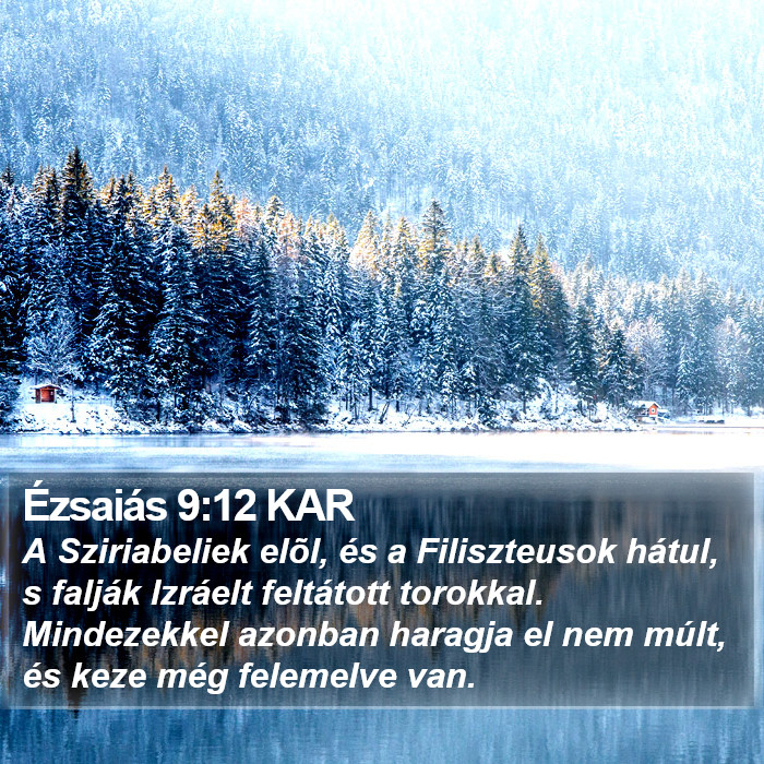 Ézsaiás 9:12 KAR Bible Study