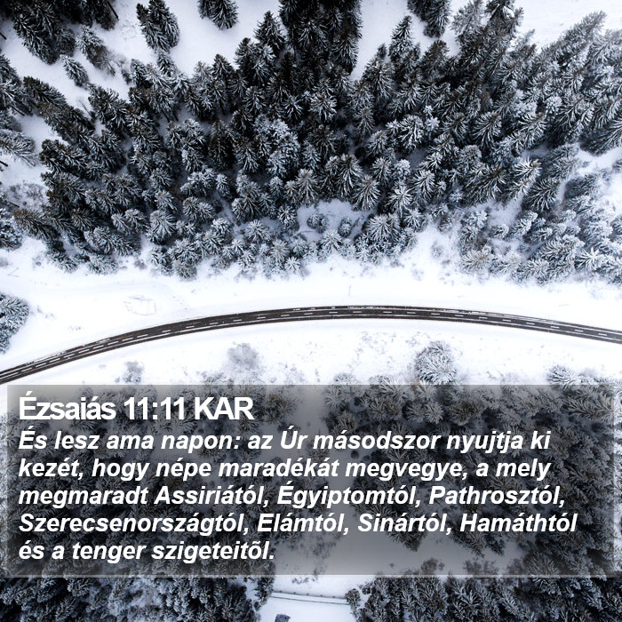 Ézsaiás 11:11 KAR Bible Study