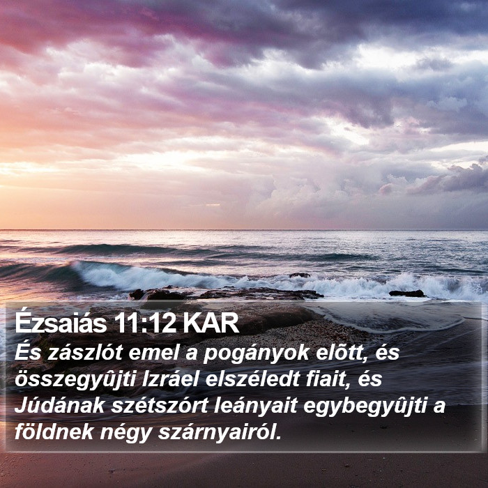 Ézsaiás 11:12 KAR Bible Study