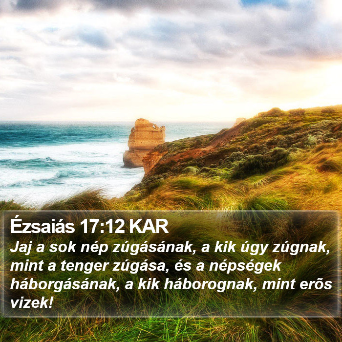 Ézsaiás 17:12 KAR Bible Study