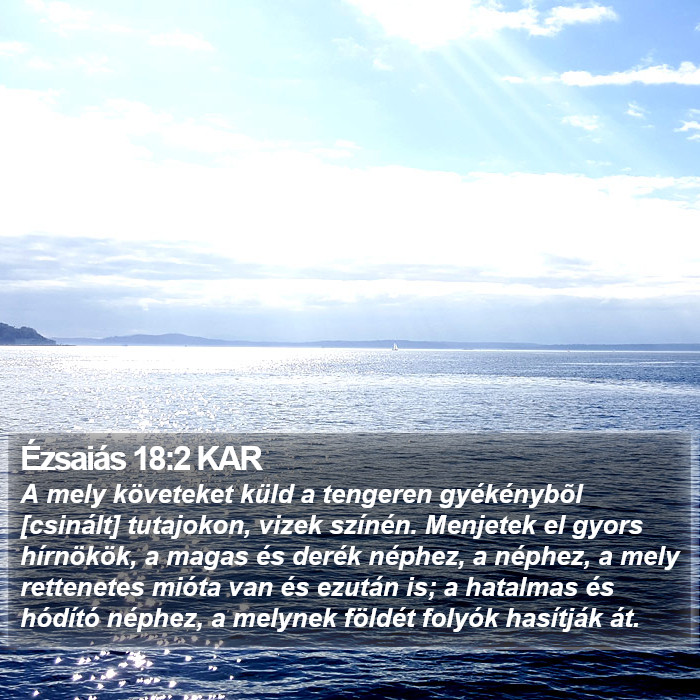 Ézsaiás 18:2 KAR Bible Study