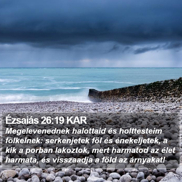 Ézsaiás 26:19 KAR Bible Study