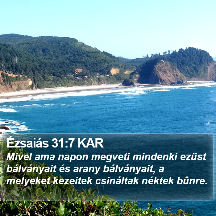 Ézsaiás 31:7 KAR Bible Study