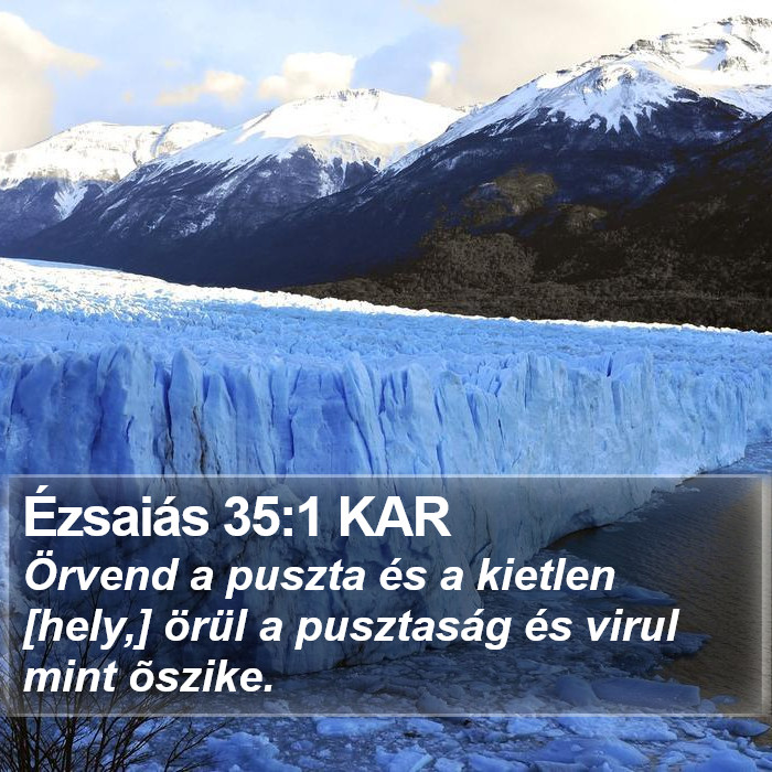 Ézsaiás 35:1 KAR Bible Study