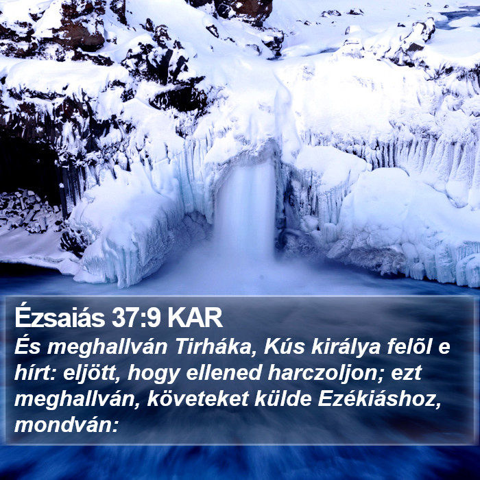 Ézsaiás 37:9 KAR Bible Study