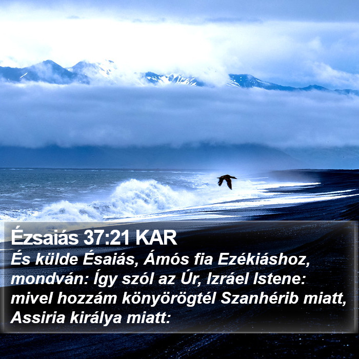 Ézsaiás 37:21 KAR Bible Study