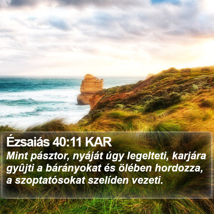 Ézsaiás 40:11 KAR Bible Study