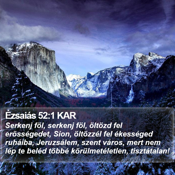 Ézsaiás 52:1 KAR Bible Study