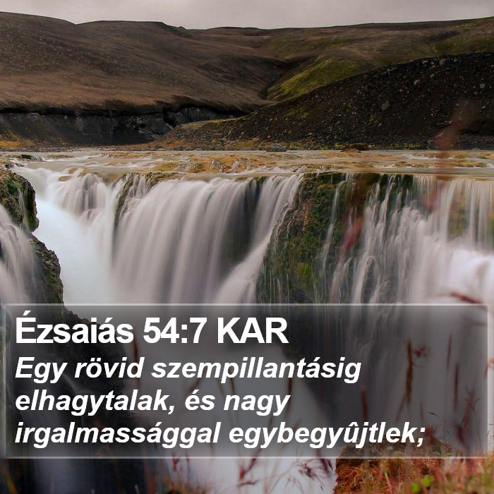 Ézsaiás 54:7 KAR Bible Study