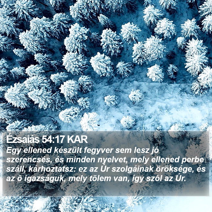 Ézsaiás 54:17 KAR Bible Study