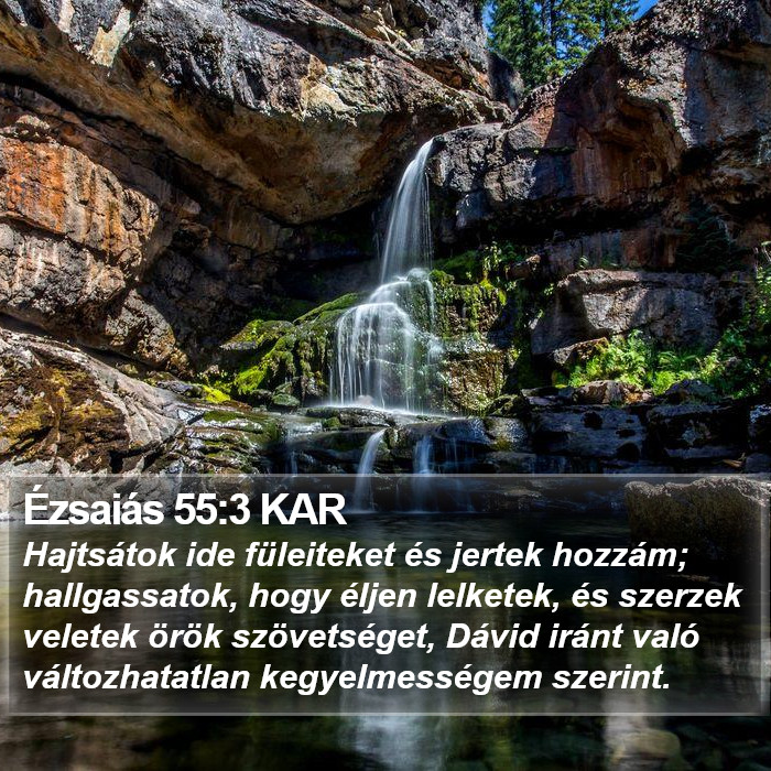 Ézsaiás 55:3 KAR Bible Study