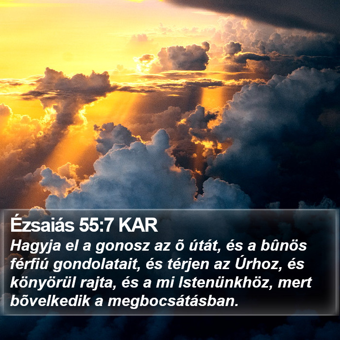 Ézsaiás 55:7 KAR Bible Study