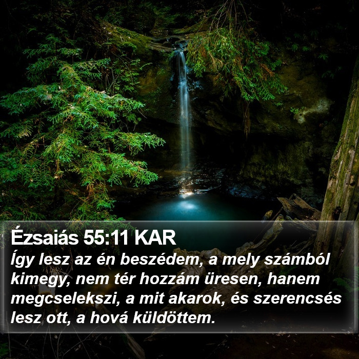 Ézsaiás 55:11 KAR Bible Study