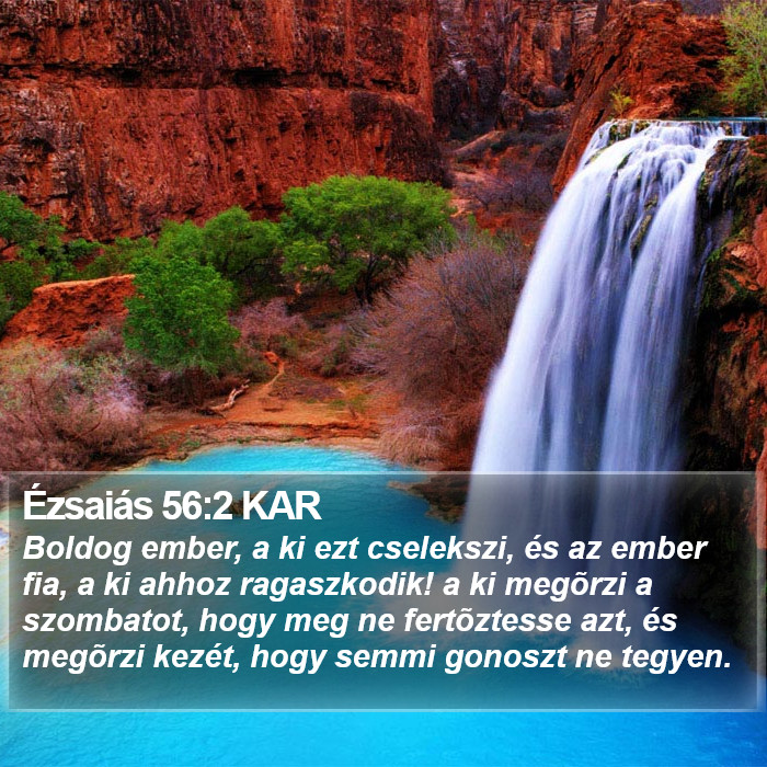 Ézsaiás 56:2 KAR Bible Study