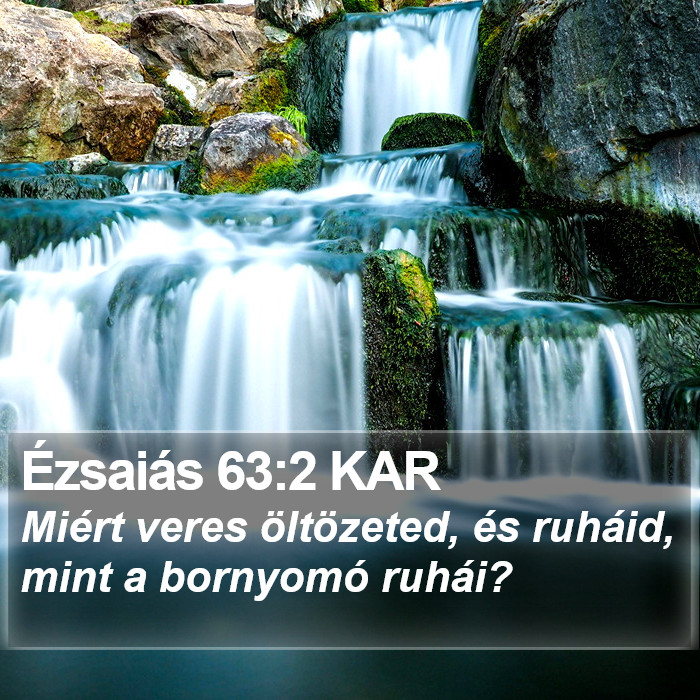 Ézsaiás 63:2 KAR Bible Study