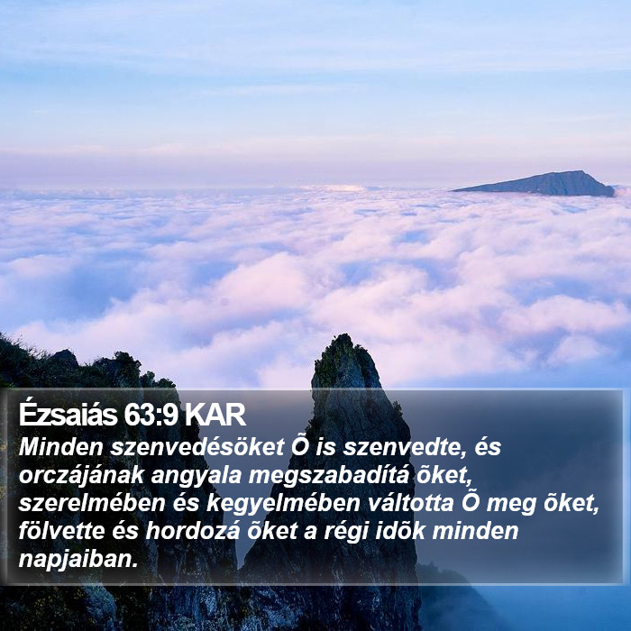 Ézsaiás 63:9 KAR Bible Study