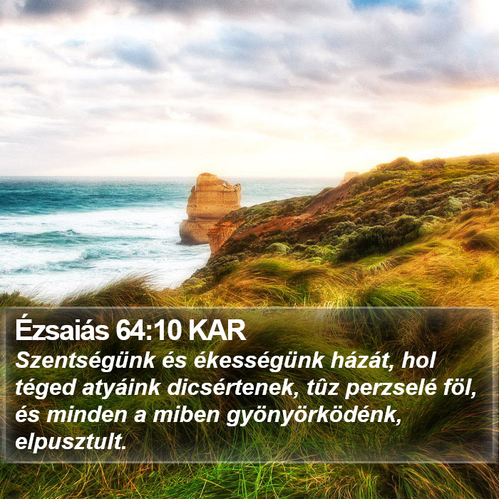 Ézsaiás 64:10 KAR Bible Study