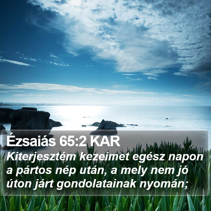 Ézsaiás 65:2 KAR Bible Study