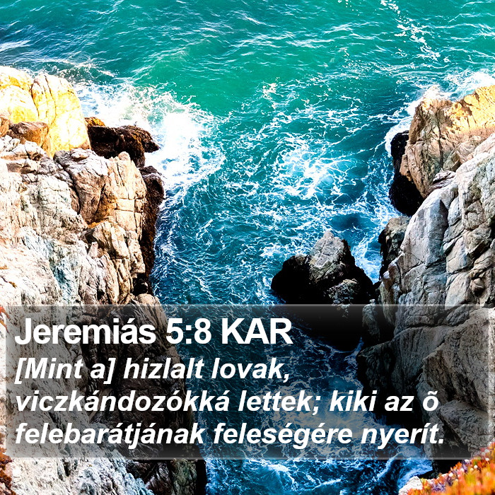 Jeremiás 5:8 KAR Bible Study