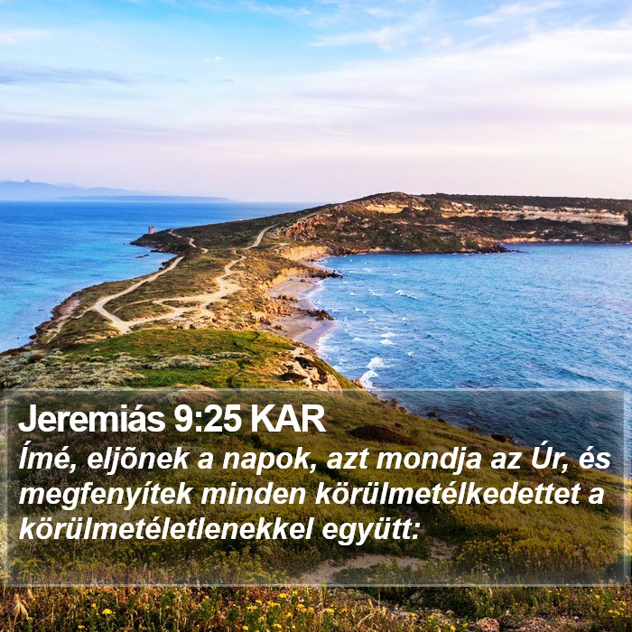 Jeremiás 9:25 KAR Bible Study