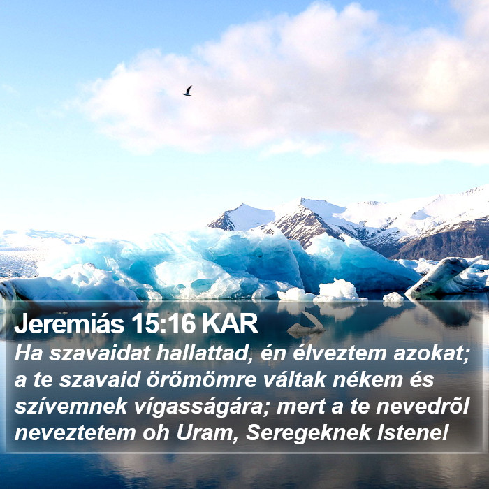 Jeremiás 15:16 KAR Bible Study