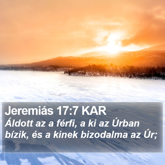 Jeremiás 17:7 KAR Bible Study