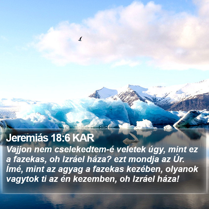 Jeremiás 18:6 KAR Bible Study