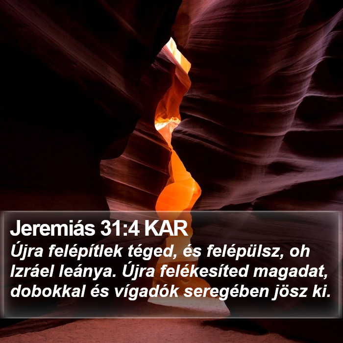 Jeremiás 31:4 KAR Bible Study