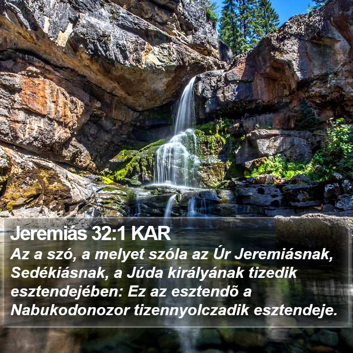 Jeremiás 32:1 KAR Bible Study