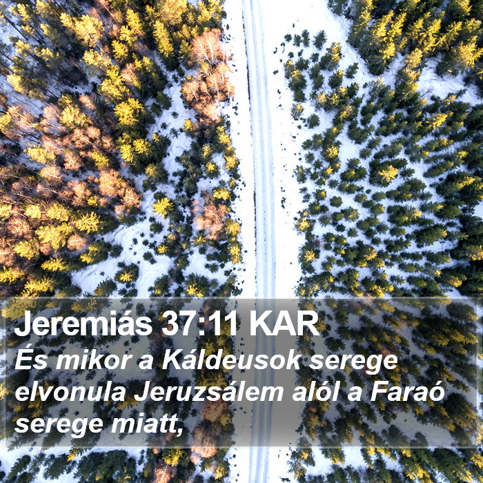 Jeremiás 37:11 KAR Bible Study