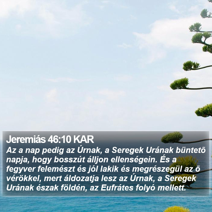 Jeremiás 46:10 KAR Bible Study