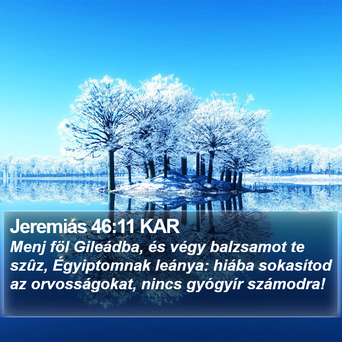 Jeremiás 46:11 KAR Bible Study