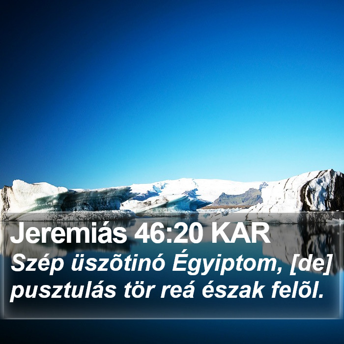 Jeremiás 46:20 KAR Bible Study