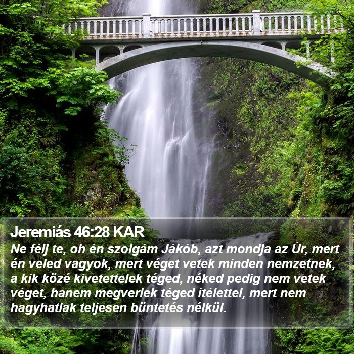 Jeremiás 46:28 KAR Bible Study