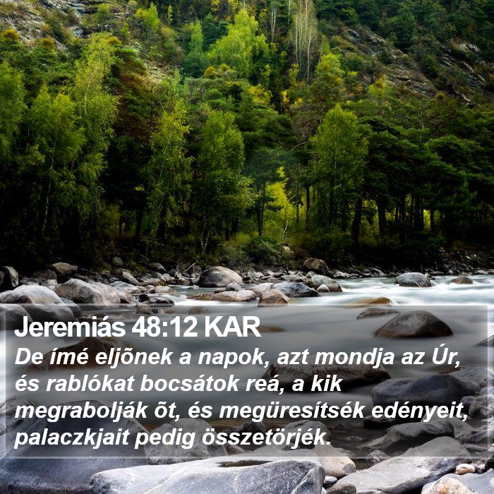 Jeremiás 48:12 KAR Bible Study