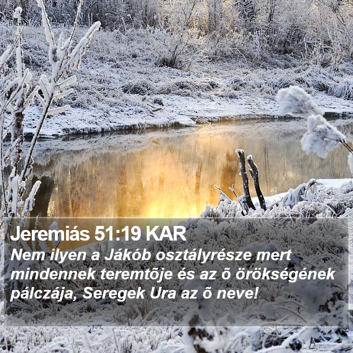 Jeremiás 51:19 KAR Bible Study