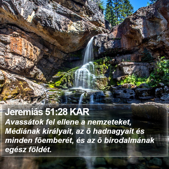 Jeremiás 51:28 KAR Bible Study