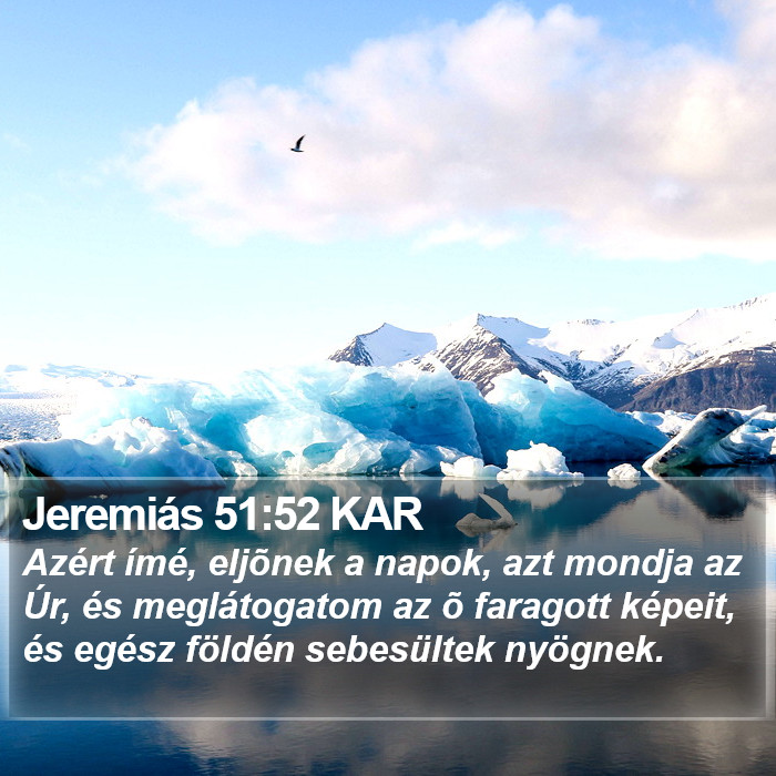 Jeremiás 51:52 KAR Bible Study