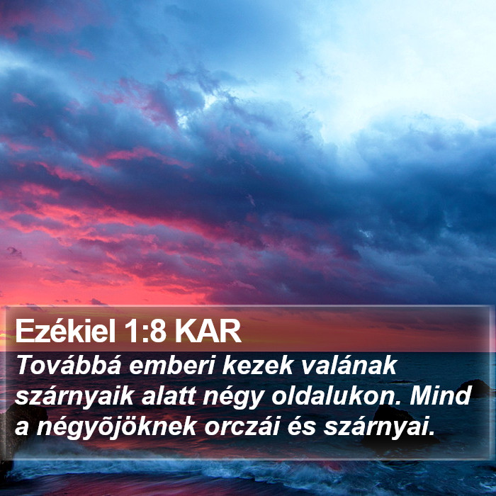 Ezékiel 1:8 KAR Bible Study