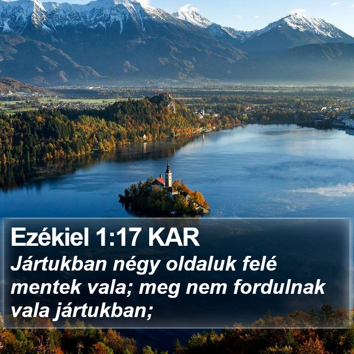 Ezékiel 1:17 KAR Bible Study