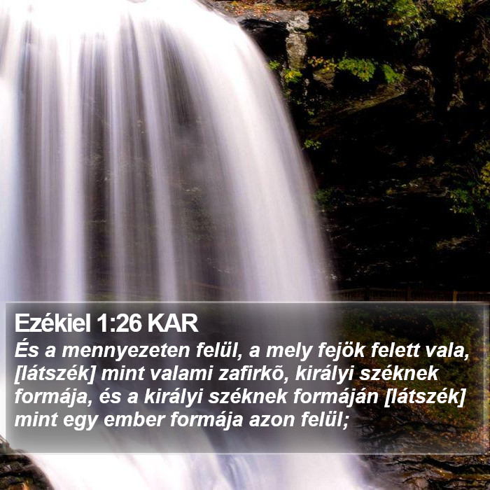 Ezékiel 1:26 KAR Bible Study